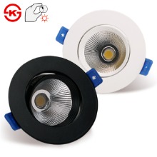 LED 다운라이트 3인치 디밍 COB 10W 직회전 매입등 플리커프리 밝기조절 매립등