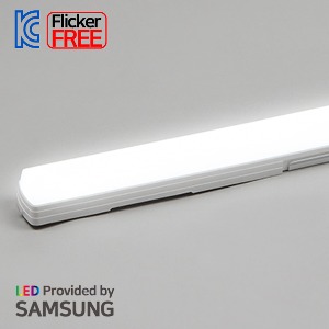 LED 다용도 일자등 에코 리츠 광폭 주차장등 50W 형광등LED 삼성칩 플리커프리